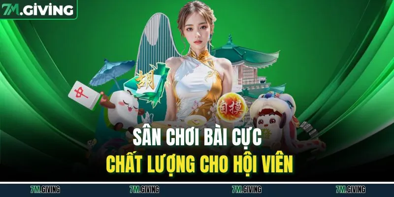 Sân chơi bài cực chất lượng cho hội viên